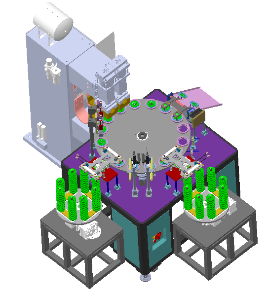 濾清器螺密板點焊機器人工作站