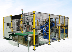 新能源汽車門檻梁機器人螺母凸焊工作站項目介紹