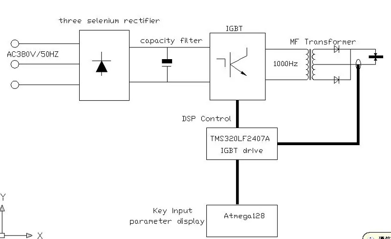 直流焊接電路圖