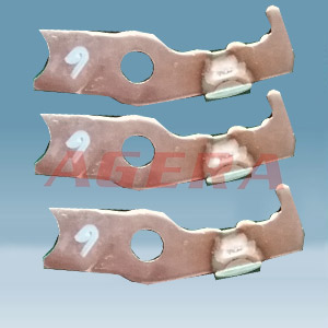 銀凸點釬焊樣品