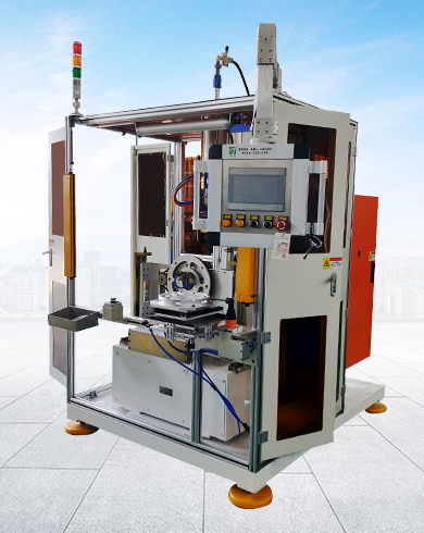 汽車(chē)發(fā)動(dòng)機(jī)抱箍自動(dòng)點(diǎn)焊工作站