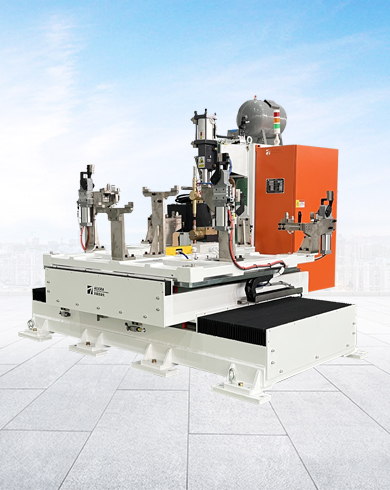 電池包底板螺柱自動(dòng)凸焊機(jī)